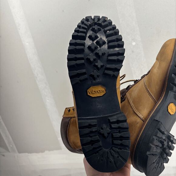 Chippewa Boots Mens 11.5 D Logger Soft Toe Hanover Brown Work Vibram Sole 25468 - Picture 13 of 13